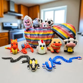 Sensory Fidget Animal Toys For Toddler | 3d Mini Fidgets Desk Toy