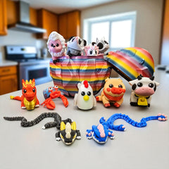 Sensory Fidget Animal Toys For Toddler | 3d Mini Fidgets Desk Toy