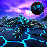 Glowing Armadillo Lizard 3d Printed