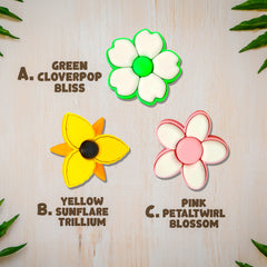 Flower Clicker Spinner Fidget Multi Key