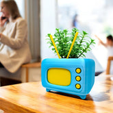 Retro Tv Succulent Plant Pot