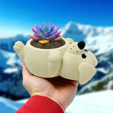 Chonky Dog Belly Plant Pot