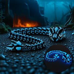 Articulated Glow in The Dark Dragon Snake