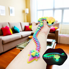 Articulated Glow in The Dark Dragon Snake