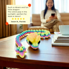 Articulated Glow in The Dark Dragon Snake