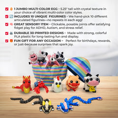 Sensory Fidget Animal Toys For Toddler | 3d Mini Fidgets Desk Toy