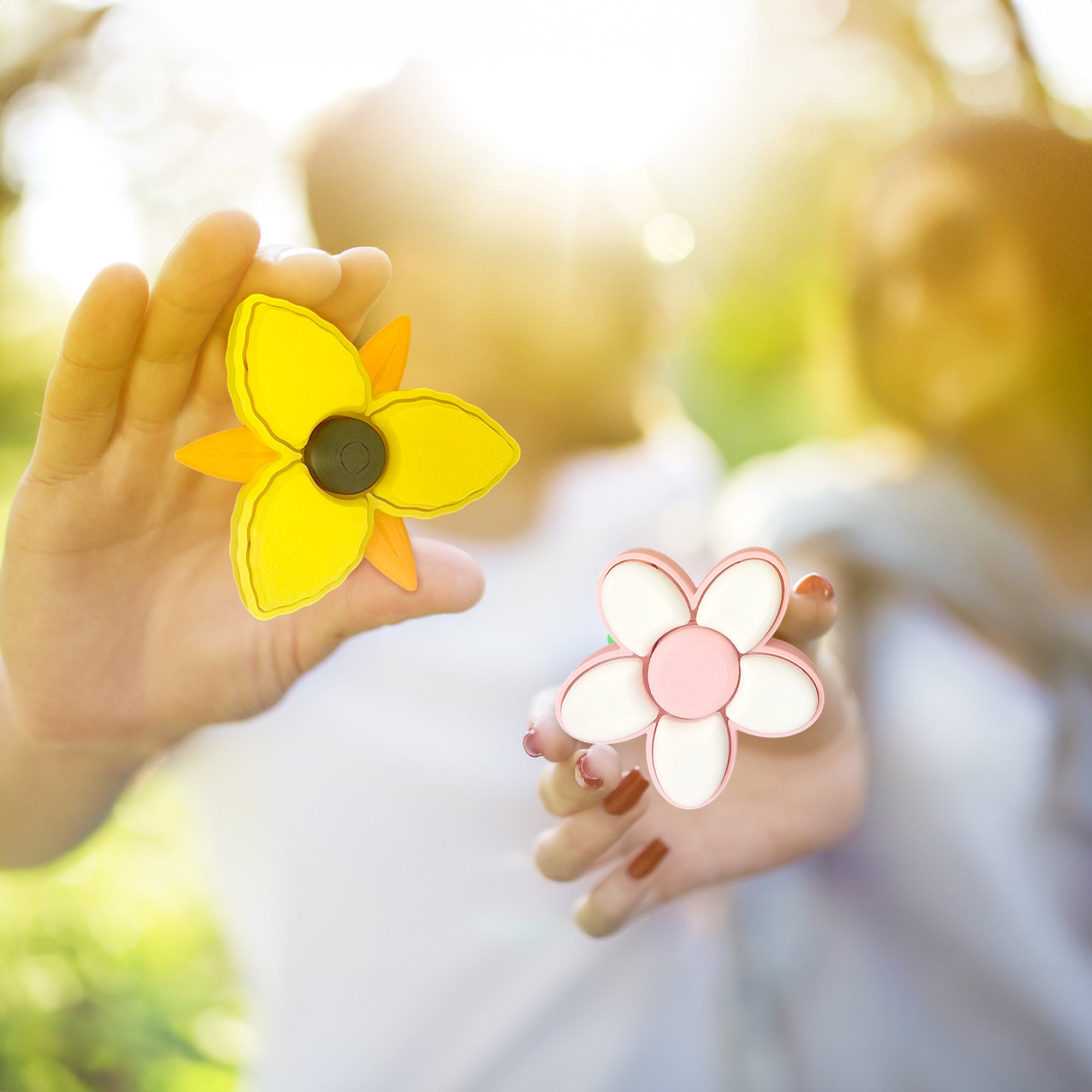 Flower Clicker Spinner Fidget Multi Key