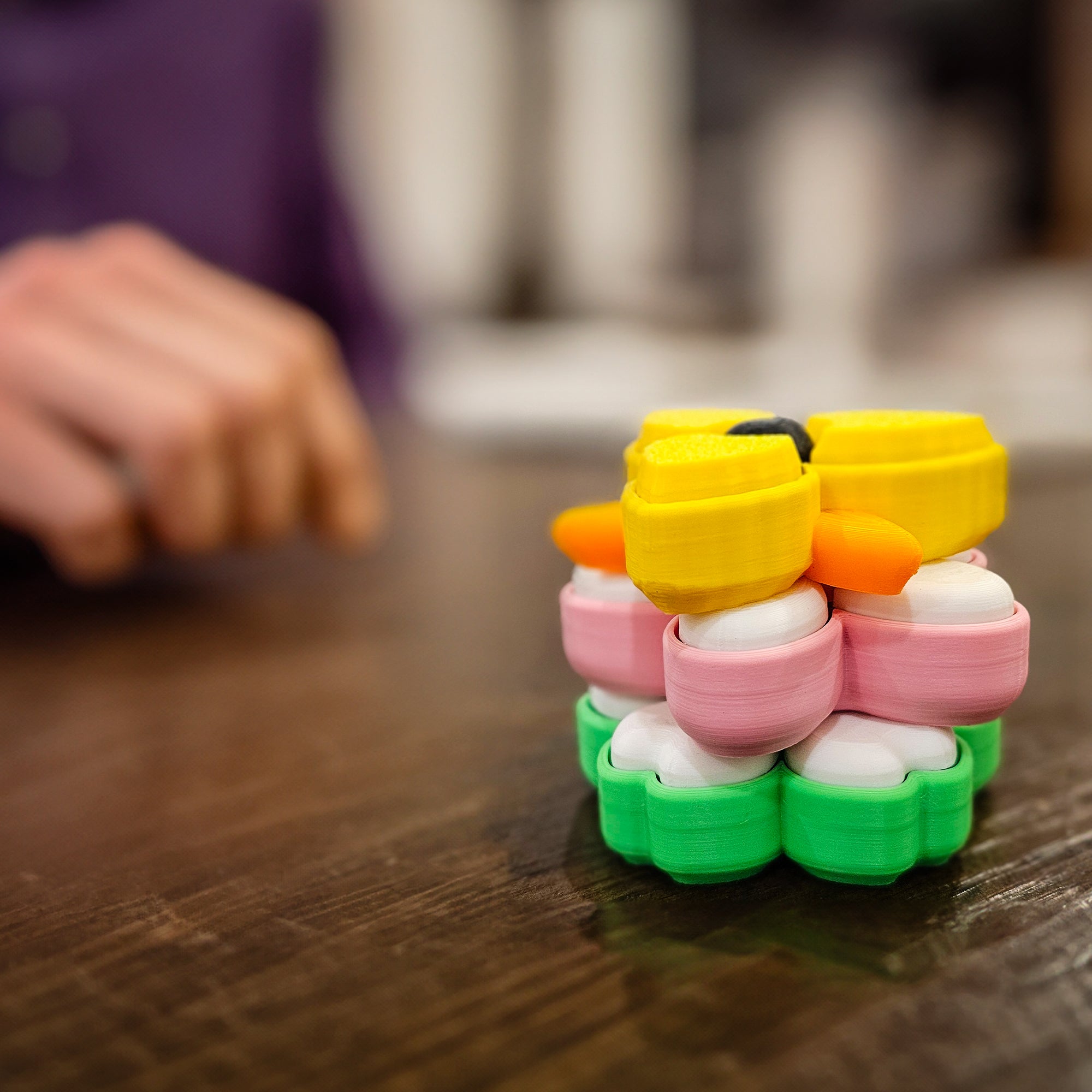 Flower Clicker Spinner Fidget Multi Key