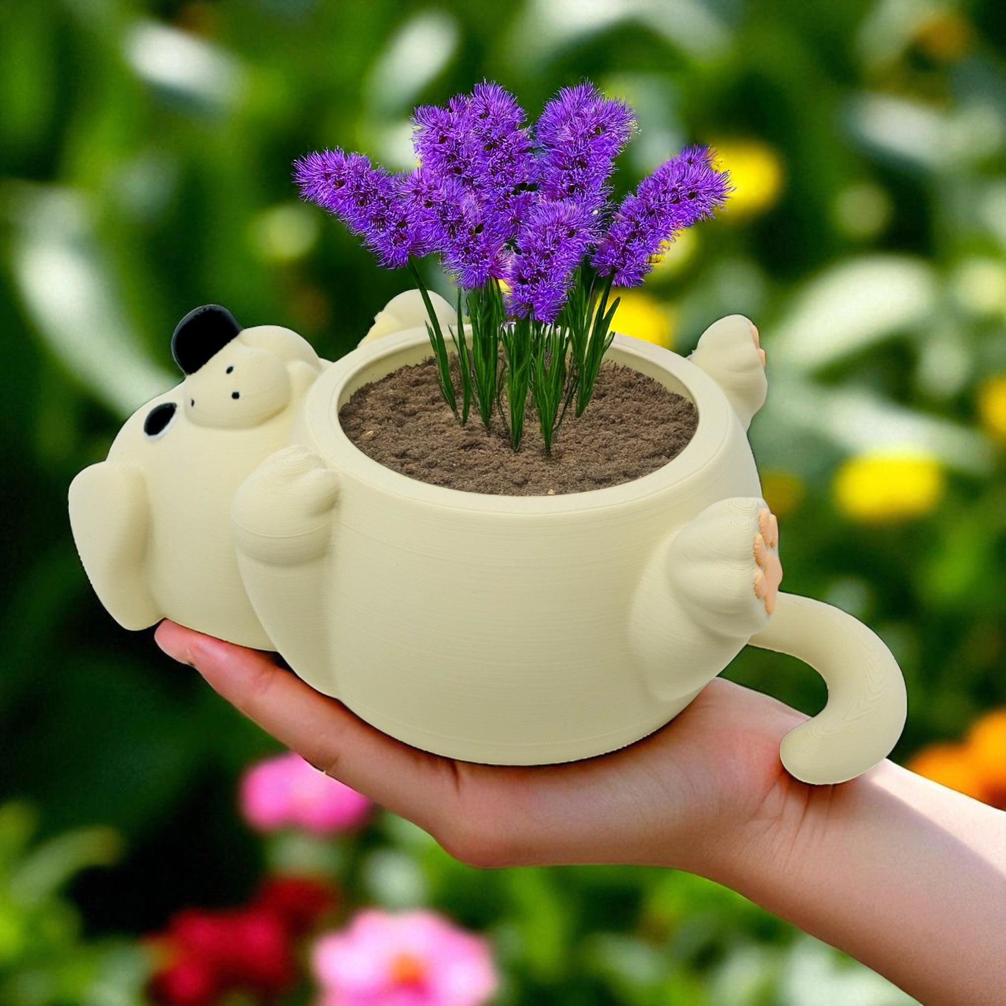 Chonky Dog Belly Plant Pot