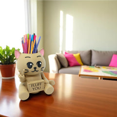 Fluff You Funny Cat Succulent Pot