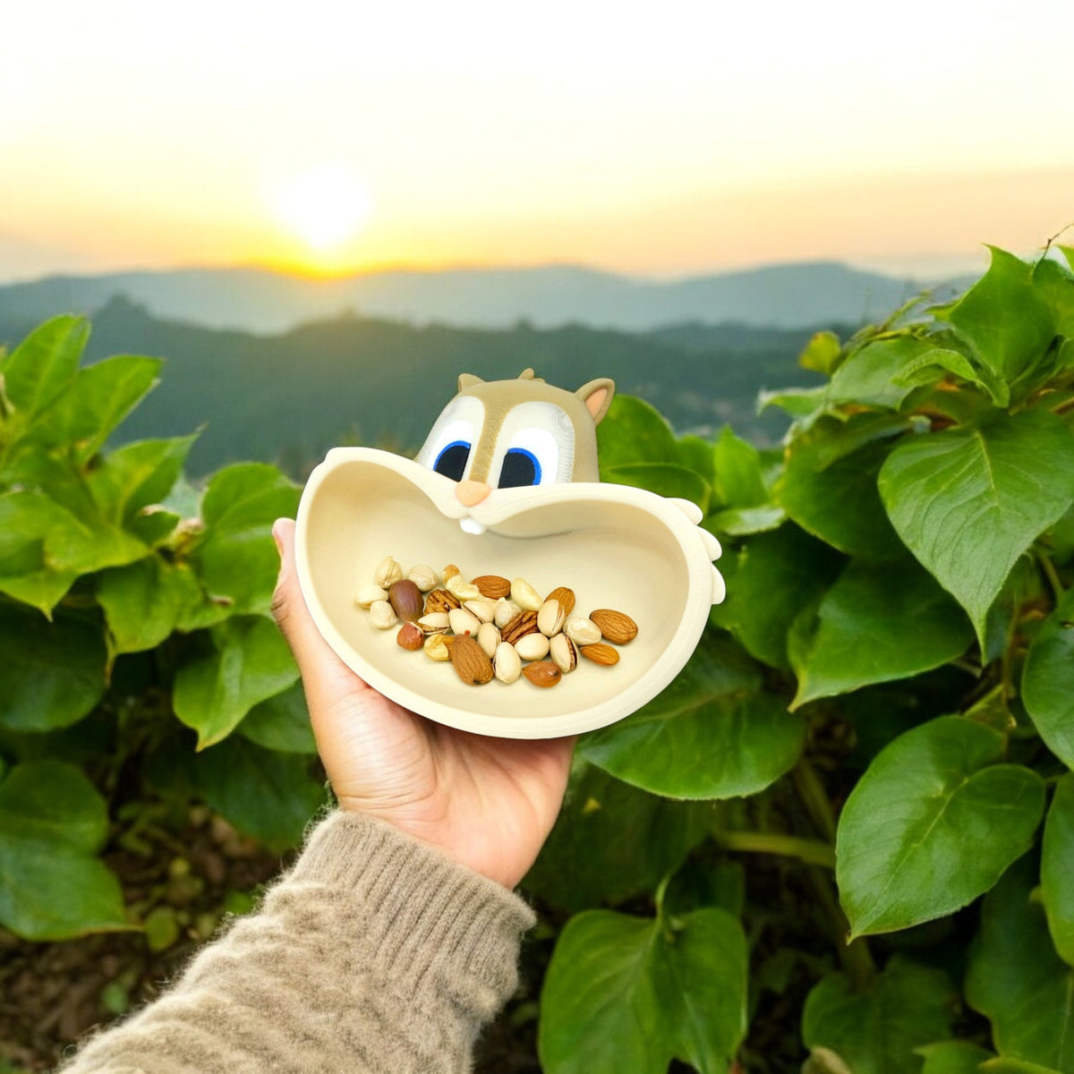 Cute Snack Bowl For Kids 3d Printed