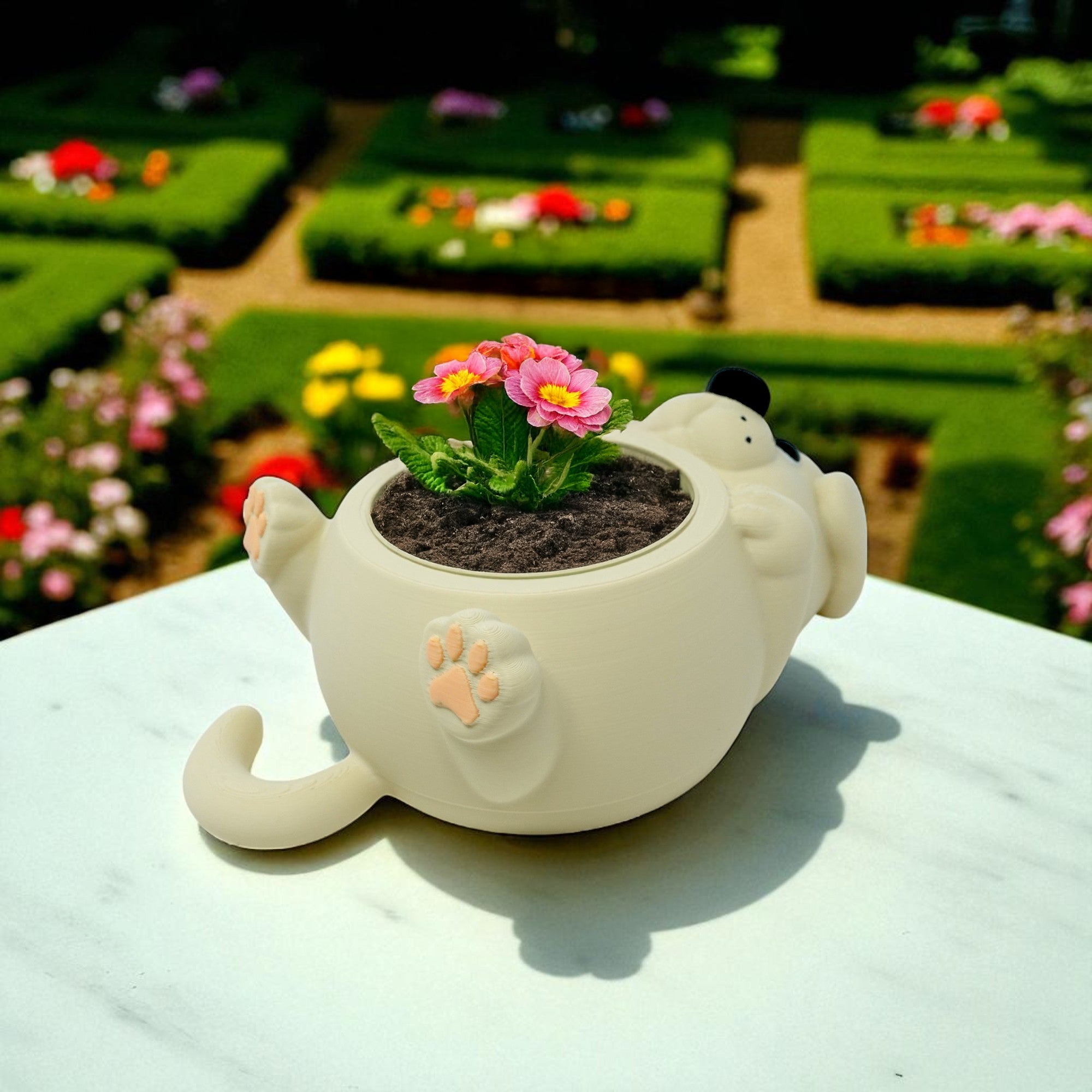 Chonky Dog Belly Plant Pot