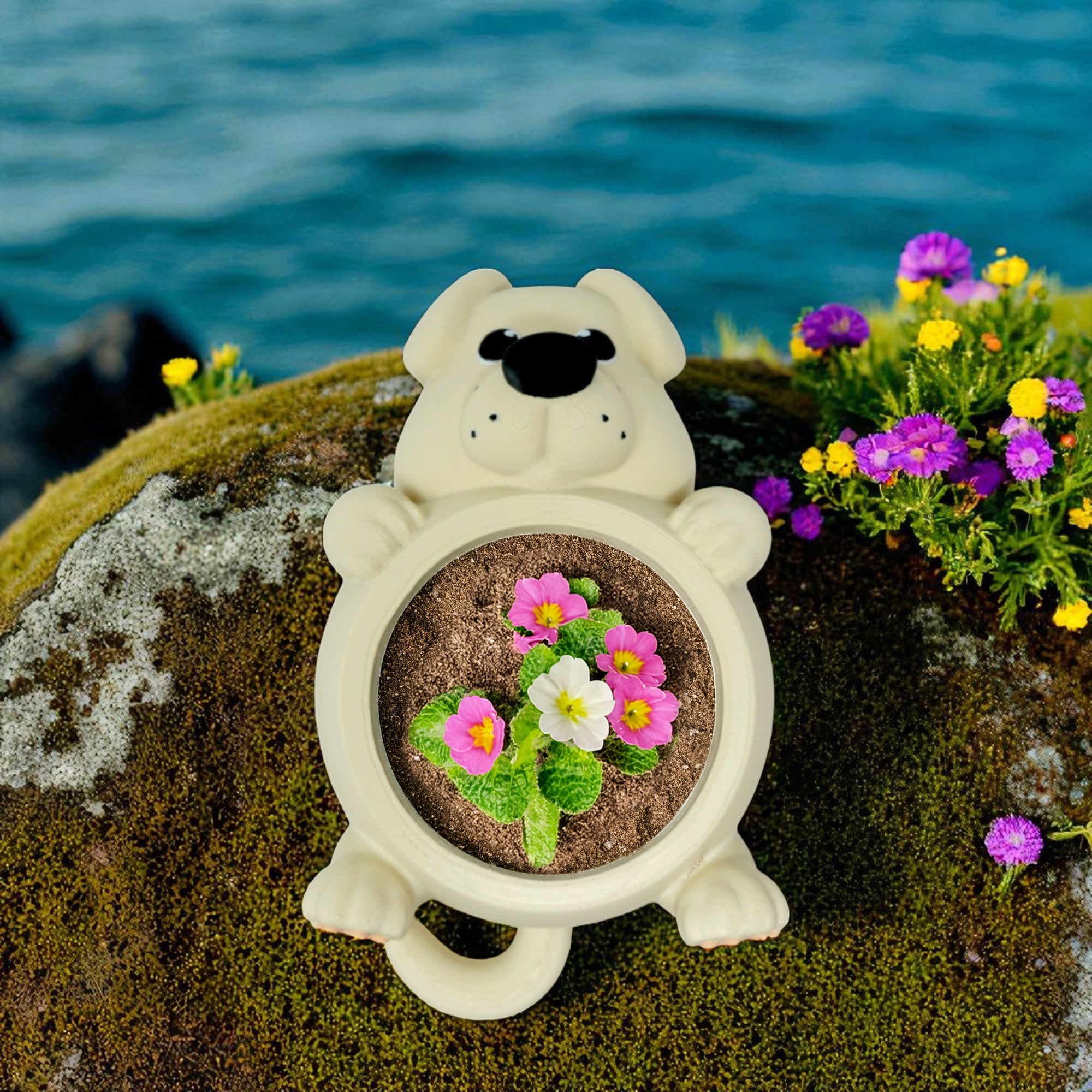 Chonky Dog Belly Plant Pot