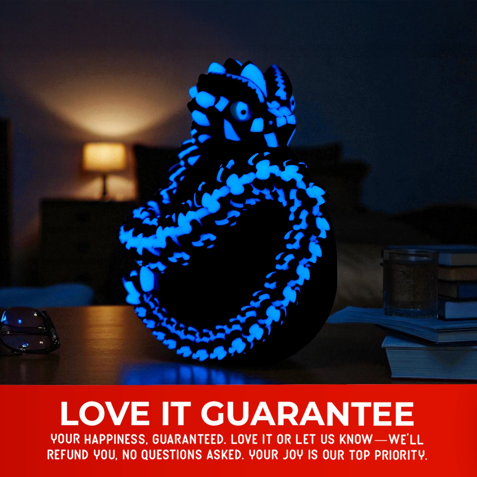 Articulated Glow in The Dark Dragon Snake