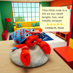 Articulated Glow in The Dark Hermit Crab